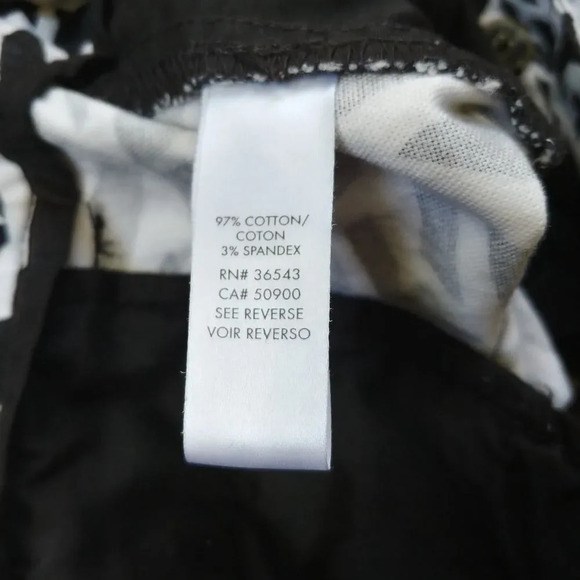 Calvin Klein Cotton Shorts  Black White 10 - Picture 7 of 9
